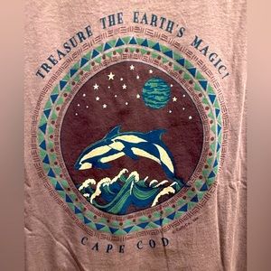 Vintage 90s Deadstock NWOT Single Stitch Cape Cod T-shirt XL. Made in USA.